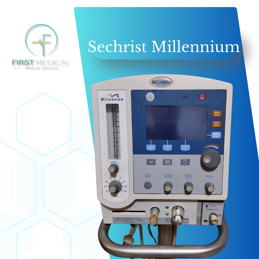 Sechrist Ventilitor  Model: Millennium جهاز تنفس صناعي ماركة سيكرست ميلنيوم